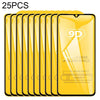 25 PCS 9D Full Glue Full Screen Tempered Glass Film For Xiaomi Mi 9