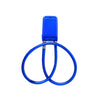 Bicycle Password Alarm IP44 Waterproof Burglar Vibration Alarm(Blue)