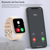 HT15 1.85 inch Silicone Band IP67 Waterproof Smart Watch, Support Bluetooth Calling / Sleep Monitoring(Gold)
