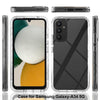 For Samsung Galaxy A34 5G Shockproof Clear Gradient PC + TPU Phone Case(Transparent)