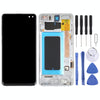 Samsung Galaxy S10+ AMOLED Screen Replacement (Silver) with Frame