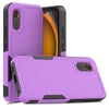 For Samsung Galaxy XCover7 2 in 1 PC + TPU Phone Case(Purple)
