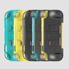 For Switch Lite Protective Shell Game Card Box Protective Sleeve Bracket Grip(Black and green)