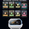 KW18  IP67 0.96 inch Steel Watchband Color Screen Smart Watch(Silver)