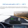 OBD2 Car HUD Head-Up Display, Green, Speed/RPM/Temp/Fuel