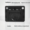 Magnetic LCD Digital Aalarm Clock Large Screen With Temperature Humidity Display(8280 White)