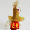 Halloween Pumpkin Lantern Hollow Glowing Foam Bar Decoration(Yellow Hat)