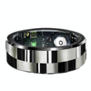 R9 SIZE 8 Smart Ring, Support Health Monitoring / Gesture Control / Somatosensory Games(Black)