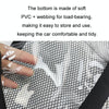 SUV Ceiling Storage Net Car Roof Mesh Storage Bag Suitable For 3-handle Models, Specification: Transparent PVC+Reinforcement Webbing