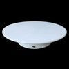 25cm 360 Degree Electric Rotating Turntable Display Stand Video Shooting Props Turntable for Photography, Load 3kg, Powered by Battery(White)