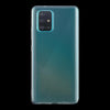 For Galaxy A91 0.75mm Ultrathin Transparent TPU Soft Protective Case