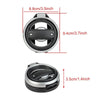 For Jeep Wrangler JK 2007-2017 JL / JT 2018+ Car Air Conditioner Air Vent Water Cup Holder (Silver)