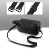 WEST BIKING 3L Bicycle Front Beam/Saddle Tail Bag Riding Diagonal Belt Bag(Black)