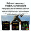 ET585 2.04 inch Silicone Strap IP68 Waterproof Smart Watch, Support ECG / Blood Composition Measurement(Black)
