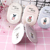 Portable Cosmetic Mirror Fresh Cactus Small Mirror(Pink Red)
