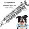 Chrome Shock Absorber Dog Leash Spring 2.4cm x 8cm