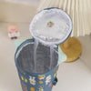 Portable Milk Tea Tote Bag Heat Preservation Eco-friendly Handbag Carrying Insulated Cup Cover, Style: Lemon