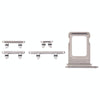 iPhone 16 Pro SIM Tray & Side Keys (Silver)
