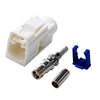 For RG174 Cable Fakra Radio Crimp Female Jack / Plug Connector with Phantom RF Coaxial(Fakra B)
