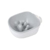 Anti-Choke Pet Bowl, Hanging, Grey, Cat & Dog