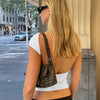 Women Sexy Backless Top Comfortable Breathable Slim Fit T-Shirt, Size: S(ESSO002 White)
