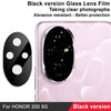 For Honor 200 IMAK Rear Camera Lens Glass Film Black Version