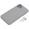 iPhone 11 Pro Max Back Cover, iP13 Pro Max Style (Grey)
