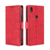 For Alcatel Axel / Lumos Skin Feel Crocodile Magnetic Clasp Leather Phone Case(Red)