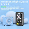 MP3 / MP4 Music Player Bluetooth Radio E-book Playback Walkman, Memory: No TF Card(Black)