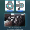 12V/24V Car Rear Seat Back USB Interface Powerful Double-headed Fan(F4207)