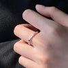 Platinum Plated Ladies Vintage Wear Combination Ring, Specification:J3064