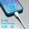 Type-C to 8 Pin Fast Charging Data Cable, Length: 1m