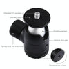 PULUZ Mini 360 Degree Panoramic 90 Degree Tilt Metal Ball Head Tripod Mount for DSLR & Digital Cameras