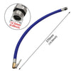 2 PCS Bicycle Car Tire Rubber Tube Pump Nozzle, Specification: 12.5mm Blue