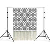 1.5m x 2.1m Pattern Vintage Wooden Board Baby Photo Shooting Background Cloth