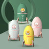 ICARER FAMILY V9 Small USB Plug-in Rocket Shape Jellyfish Fog Circle Night Light Humidifier(Pink)