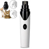 Silent Pet Nail Grinder - Electric, Cordless, 2 Speeds