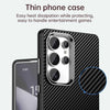 For Samsung Galaxy S25 Ultra 5G Carbon Fiber Series IMD Phone Case(Black)