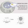 Swimming Pool ABS Wall Lamp LED Underwater Light, Power:9W(Red)