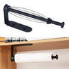 Stainless Steel Damping Effect Roll Paper Holder Paper Towel Bar(Black)