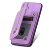 For Redmi K70 / K70 Pro 5G Retro MagSafe Zipper Wallet Card Bag Back Phone Case(Purple)