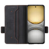 For Realme C75 4G Magnetic Clasp Leather Phone Case(Black)