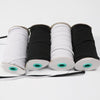 Stretch Rope Clothing Elastic Ribbon Trim Sewing Fabric DIY Garment Accessories, Width:8mm 82 Yards(White)