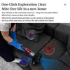 4 In 1 12000pa Wireless  Mini Handheld Car Vacuum Cleaner Mite Remover(Red)