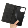 For iPhone 14 Pro Grid Stitching Leather Phone Case with Lanyard(Black)