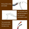 Retro Flexible Durable Portability HD Presbyopic Glasses +400(Beanflower)
