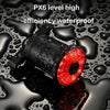 WEST BIKING Bicycle USB Charging Smart Brake Sensor Warning Tail Light(Cushion)