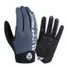 WEST BIKING YP0211214 Long Finger Shock Absorption Non-Slip Touch Screen Gloves Cycling Sports Gloves, Size: M(Gray)
