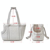 Cosy Pet Carrier Handbag, Light Pink, Cat/Small Dog, Up to 7.5kg