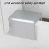 Child Safety Protection Screen Window Limiter Sliding Door Latch With Key, Model: Ordinary Model+L Shaped Key